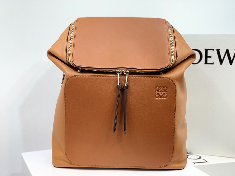 Loewe cow leather Goya Backpack