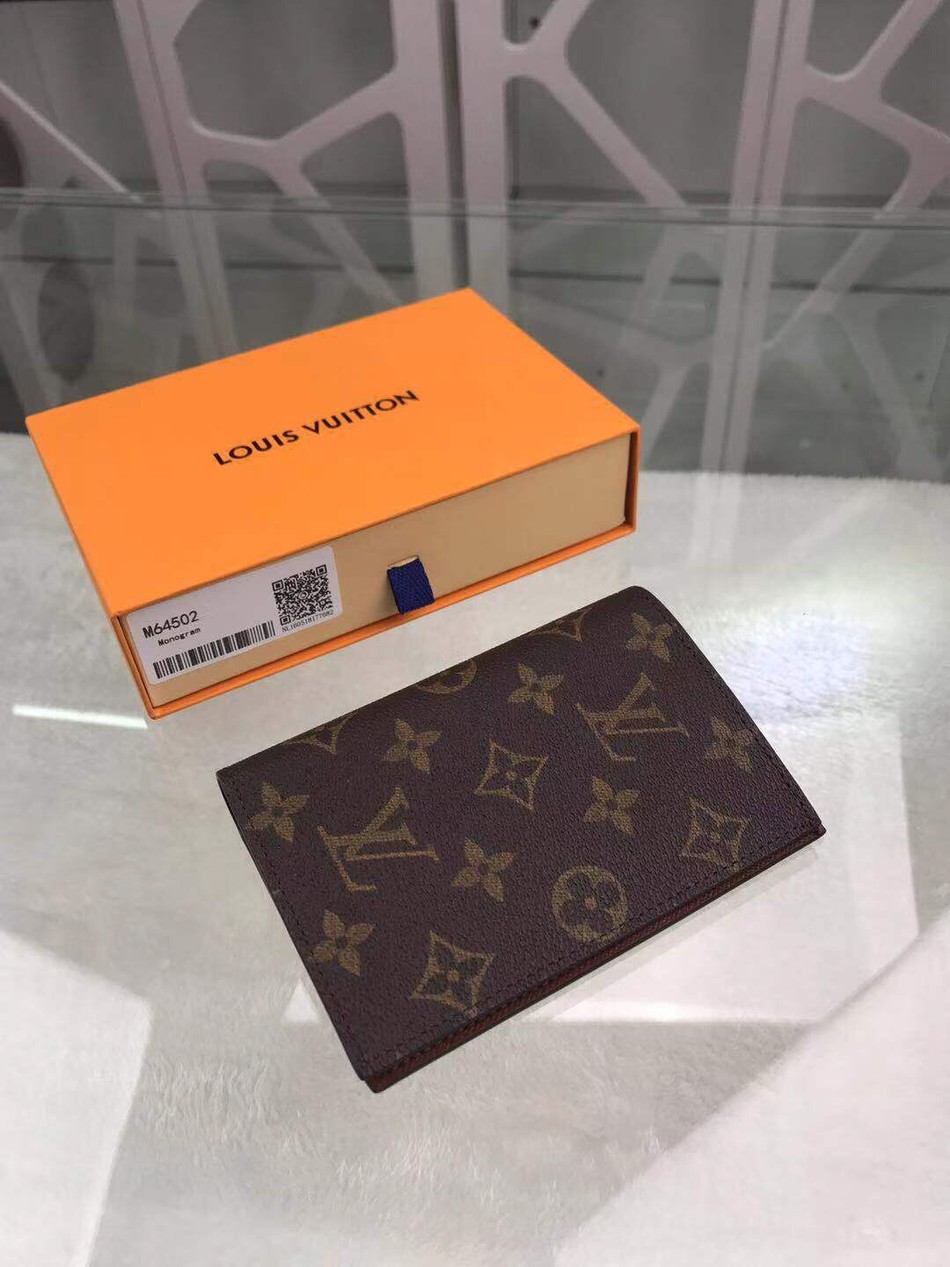 Louis Vuitton Passport Cover Monogram Passport Cover M64502