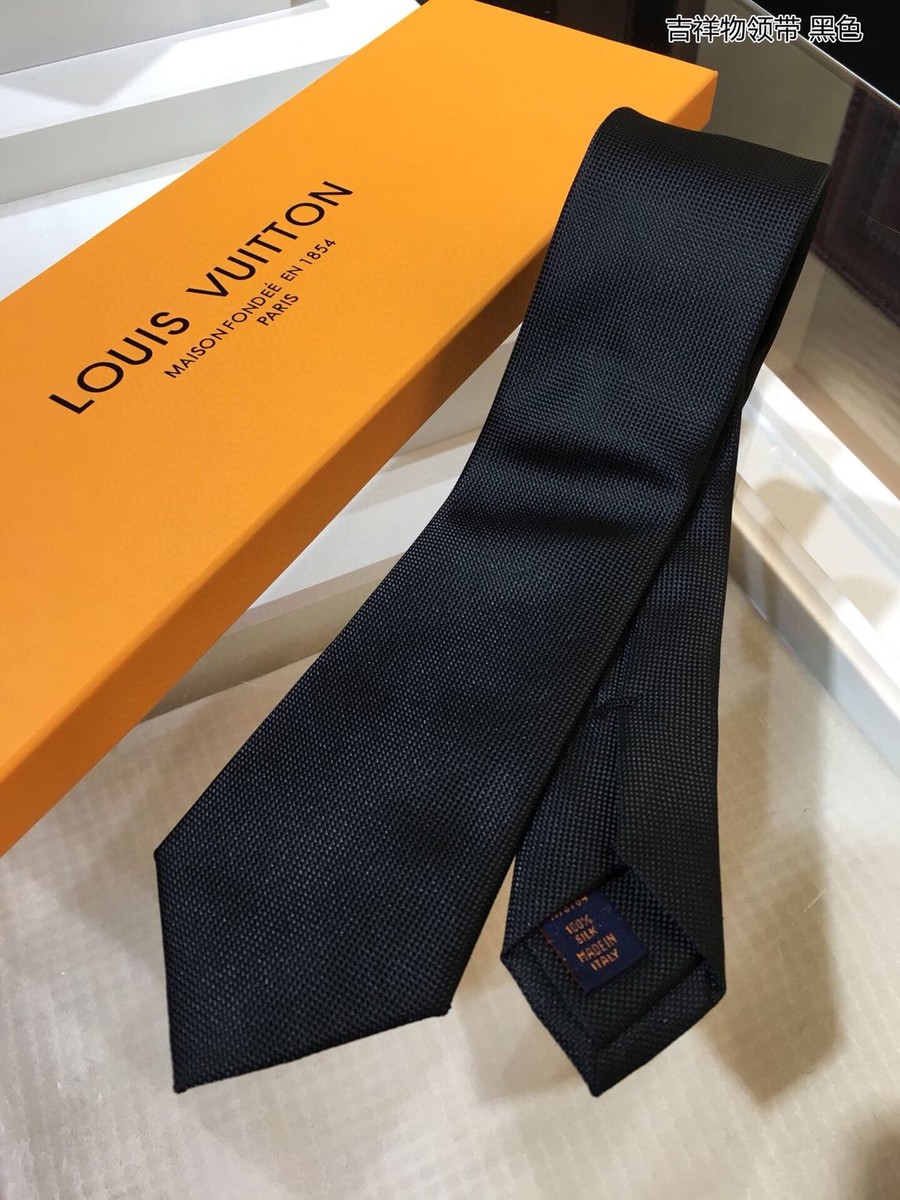 Louis Vuitton Jacquard silk mascot tie