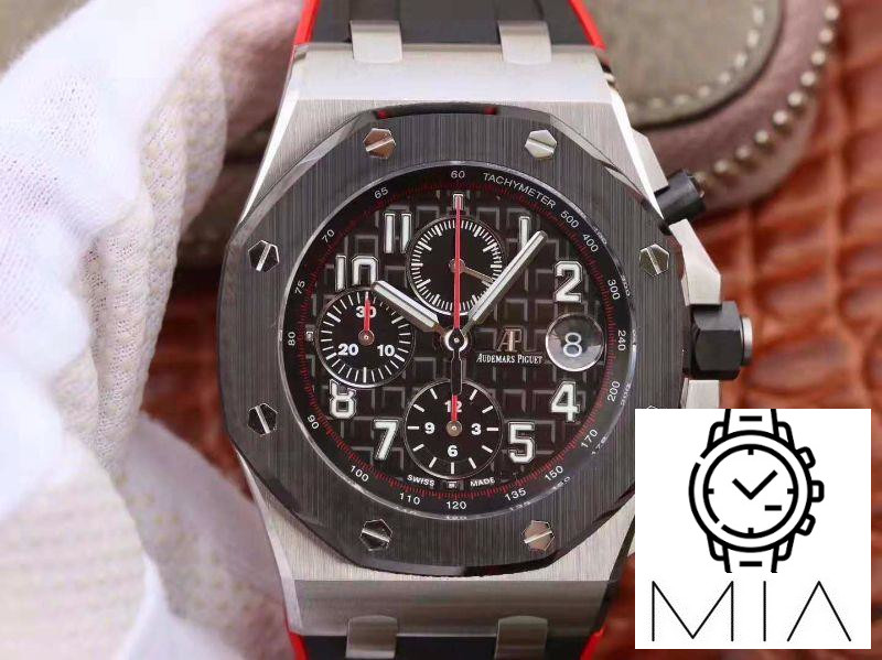 Audemars Piguet Royal Oak Offshore Chronograph Edition Dark Knight 26470 JF Factory V2 Black Dial