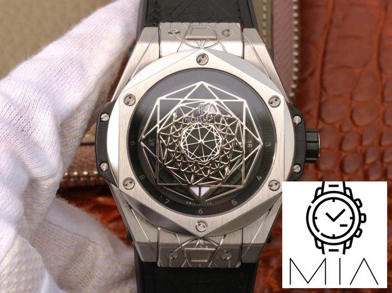 Hublot Big Bang Sang Bleu Titanium 415.NX.1112.VR.MXM16 TMF Factory Black Dial