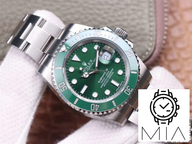 Rolex Submariner 116610LV-97200 Noob Factory V11 Green Dial