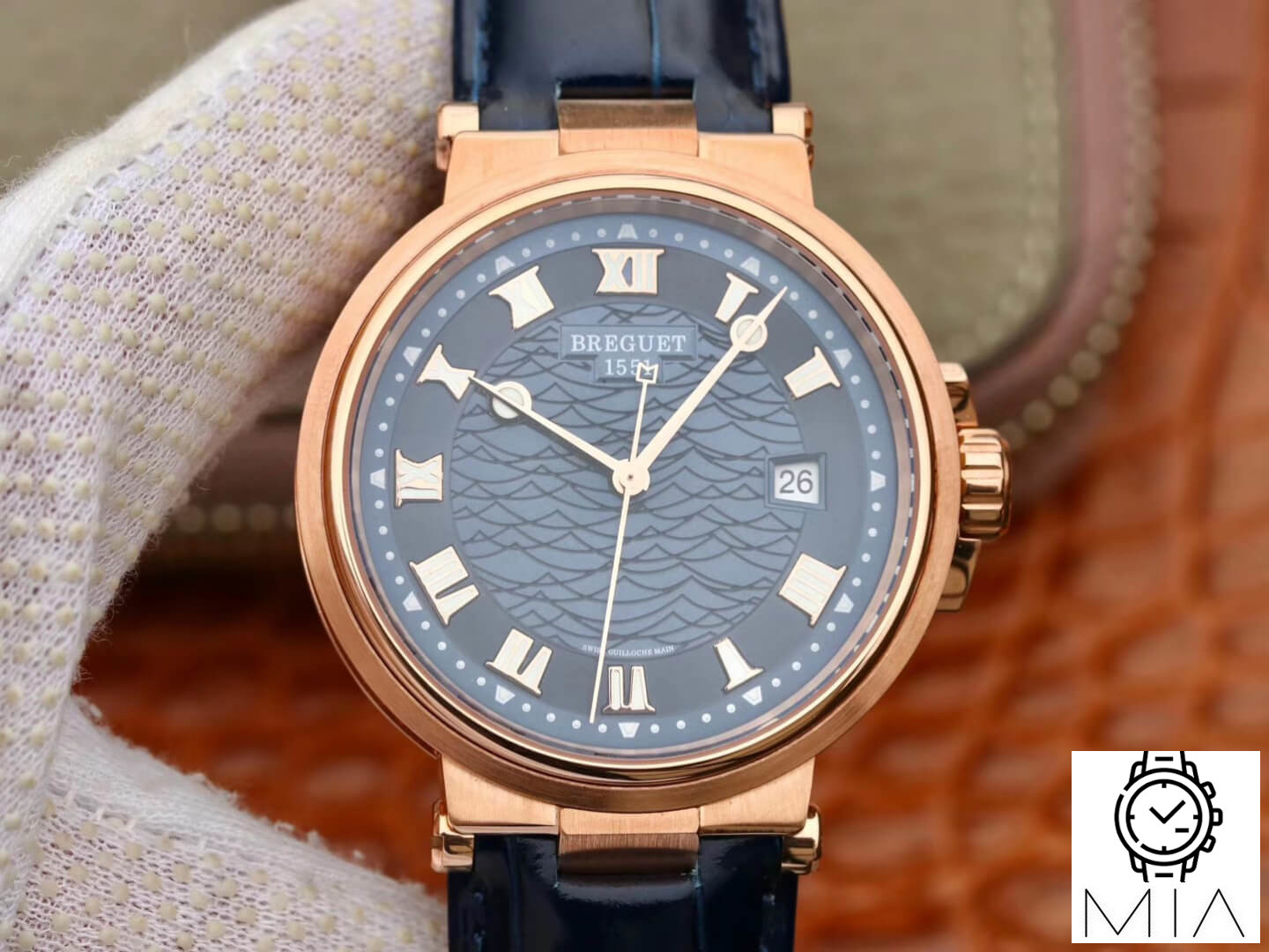 Breguet Marine 5517 V9 Factory Gold Bezel