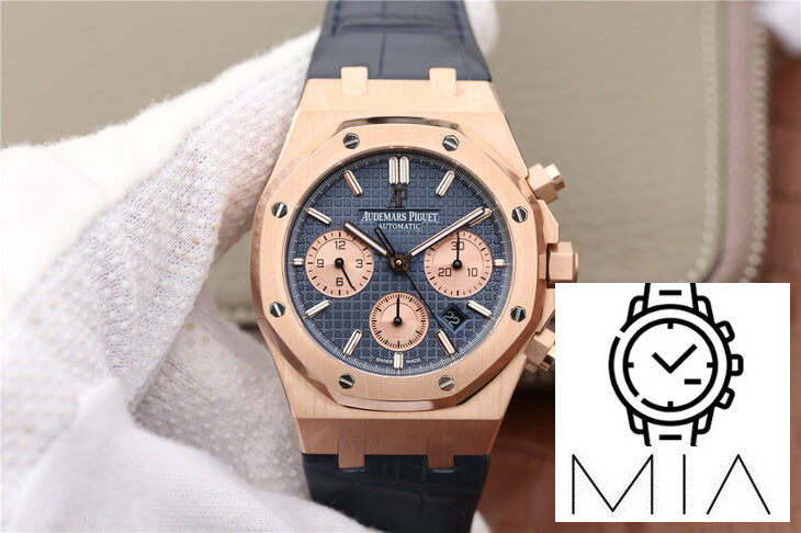 Audemars Piguet Royal Oak Chronograph 26331OR.OO.D315CR.01 OM Factory Blue Strap
