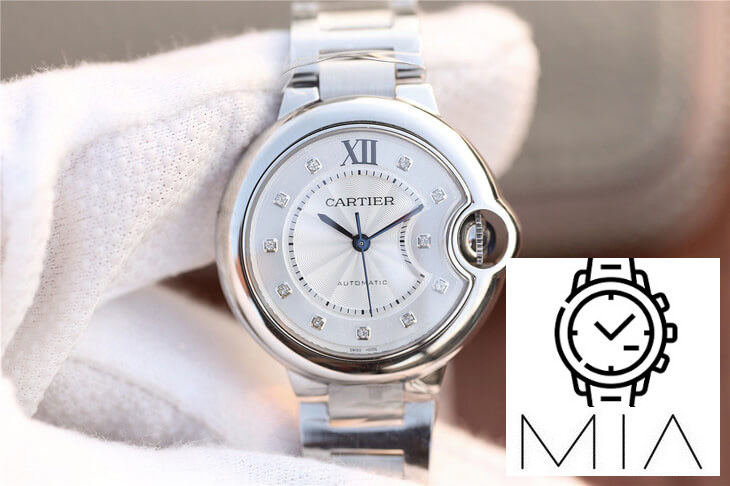 Ballon Bleu De Cartier WE902074 V6 Factory Stainless Steel Strap