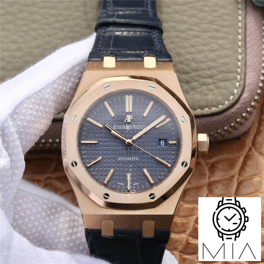 Audemars Piguet Royal Oak 15400 OM Factory Black Strap