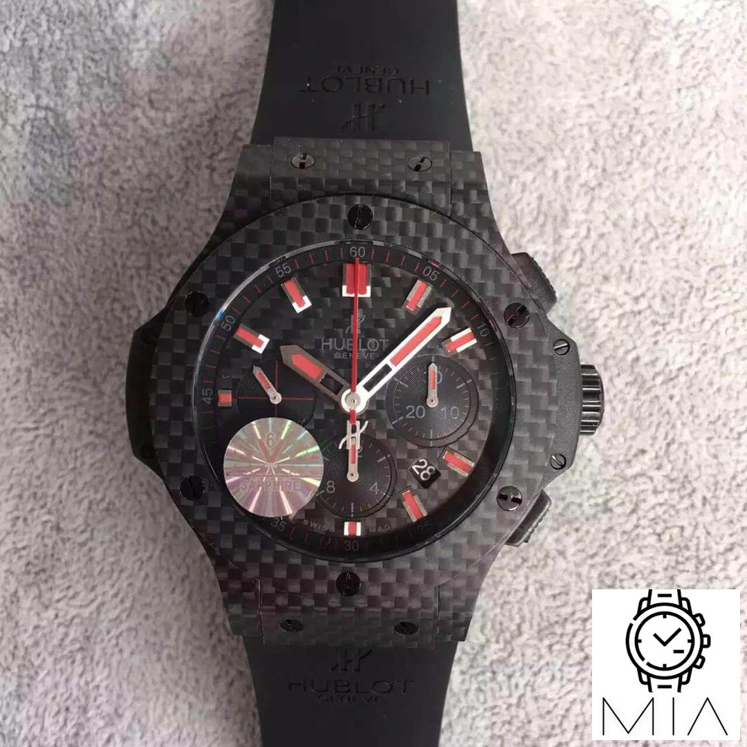 Hublot Big Bang 301.QX.1724.RX V6 Factory Black Strap
