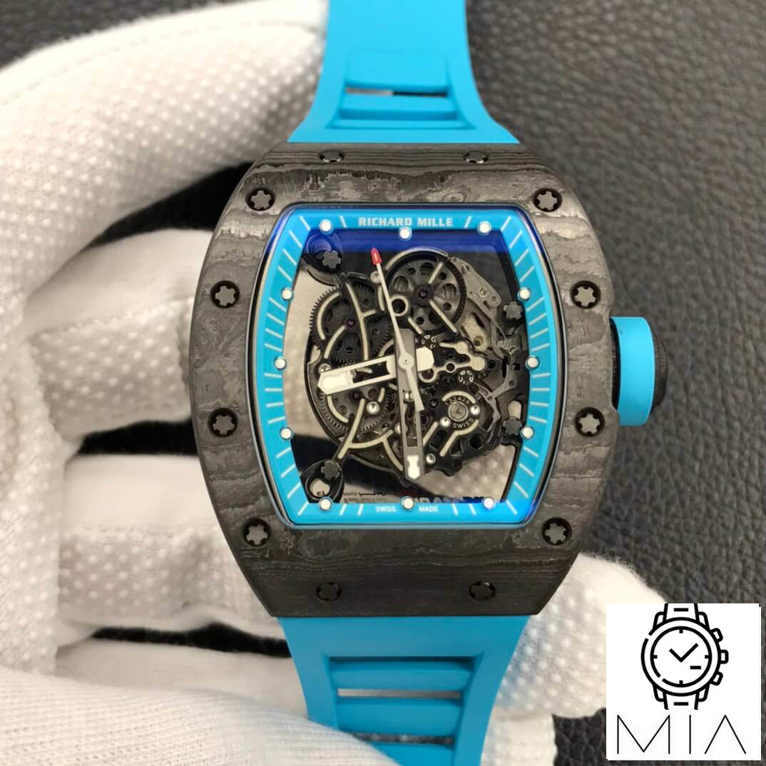 Richard Mille RM055 ZF Factory Rubber Strap