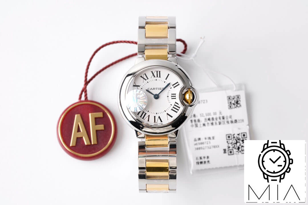 Ballon Bleu De Cartier 28MM W69007Z3 AF Factory White Dial