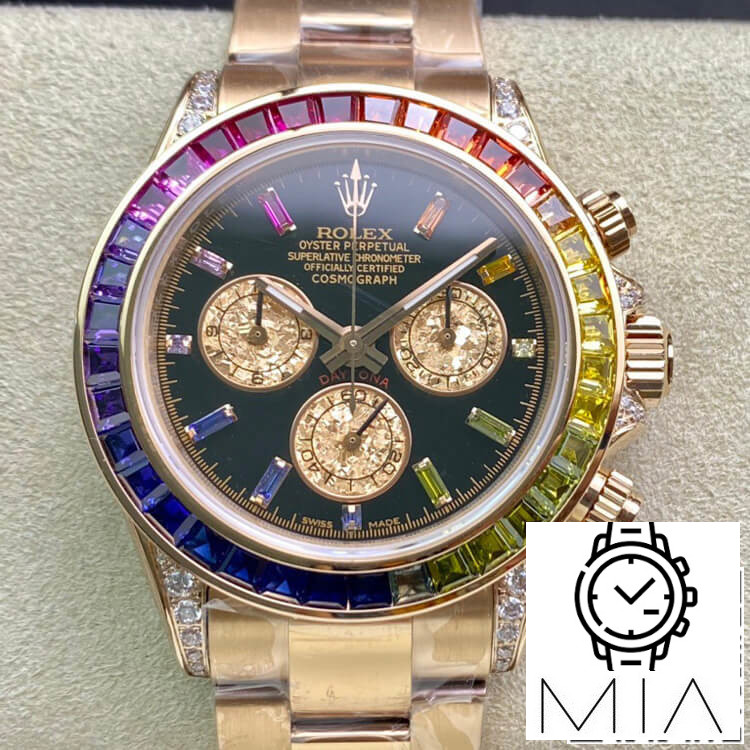 Rolex Daytona 116595 RBOW TW Factory Black Dial