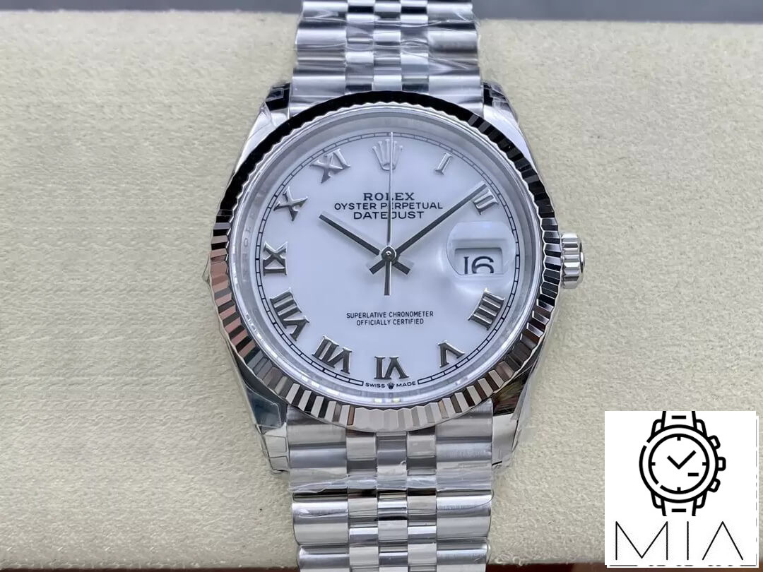 Rolex Datejust M126234-0025 36MM VS Factory White Dial