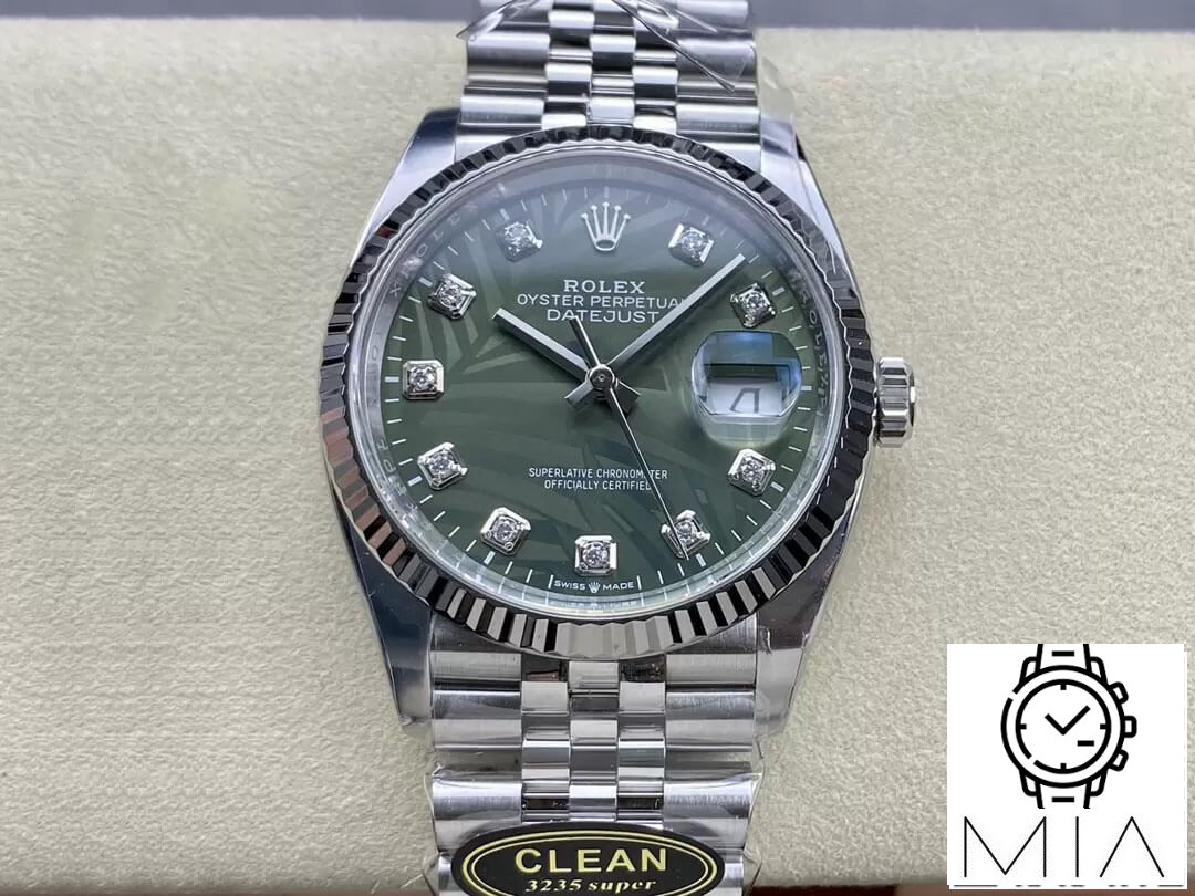 Rolex Datejust M126234-0055 36MM Clean Factory Diamond-Set Bezel