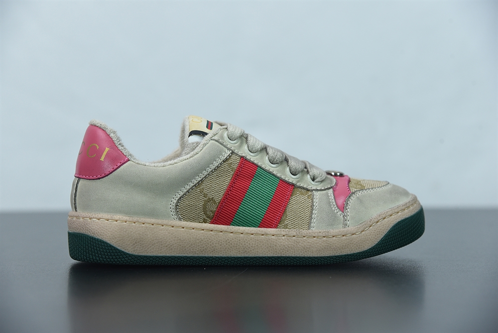 Gucci Distressed Screener GG Sneaker
