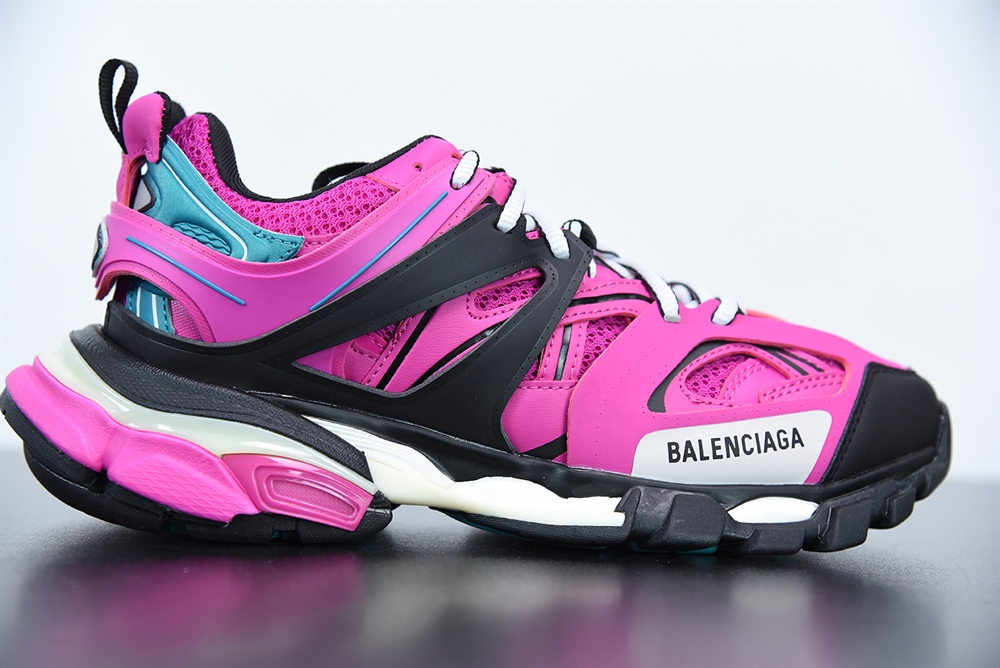 Balenciaga Track Sneaker Black/Plum(With Video)