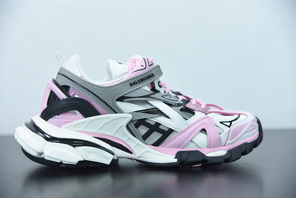 Balenciaga Track.2 Open Sneaker Pink/Grey/White