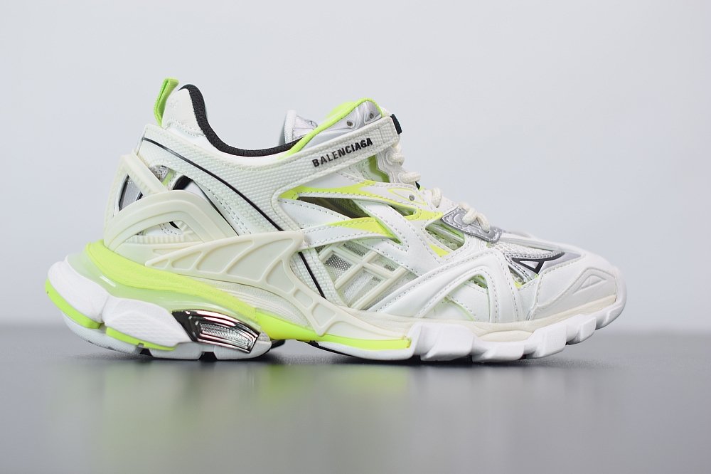 Balenciaga Track.2 Open Sneaker White Fluorescent Yellow(With Video)